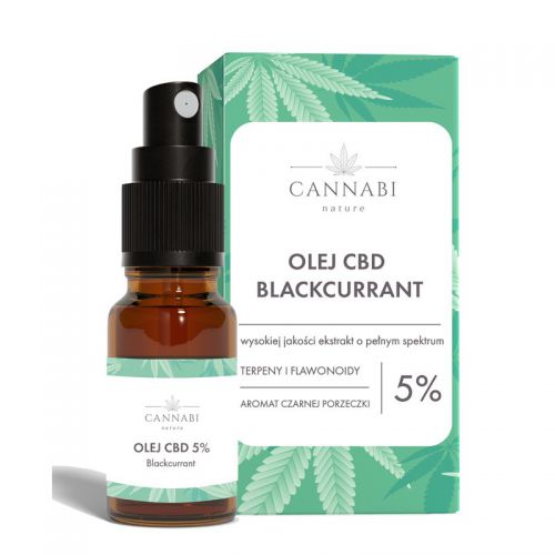 Intenson Olej CBD Blackcurrant 5% 10 ml