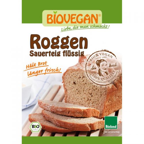 Bio Vegan Zakwas Chlebowy Żytni w płynie Bio 150g