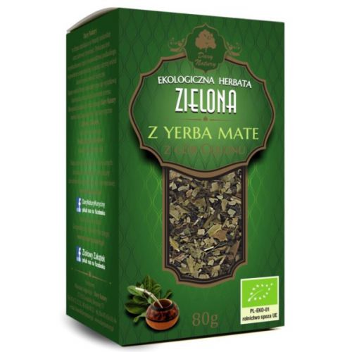 Dary Natury Herbata Zielona Z Yerba Mate 25X2G