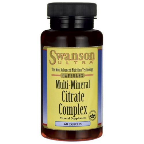 Swanson Cytryniany  Multi Mineral Complex 60 K